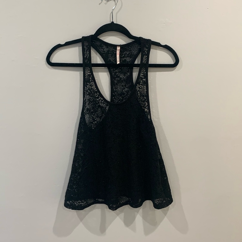 Concert black tank